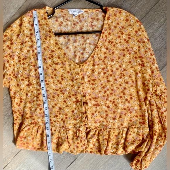 #Summer50-Wild Skye boho ruffled blouse top - Picture 7 of 8